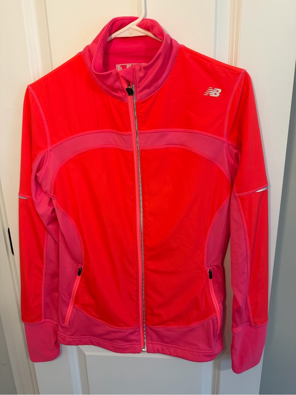 New Balance Women's Pink Active Full-Zip Jacket